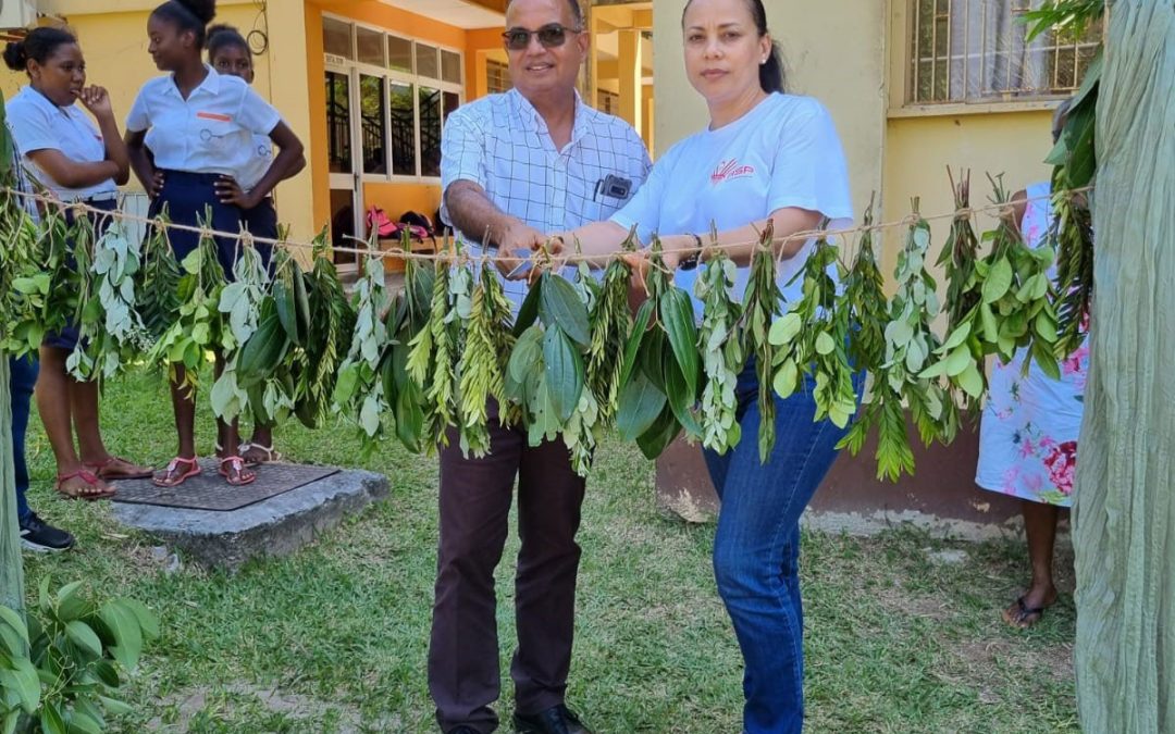 Inauguration of Zarden Sitronelle: A Medicinal Garden at Grand Anse Praslin Secondary School